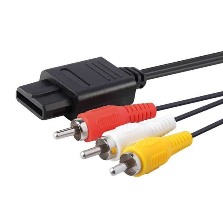 for N64 AV Cable for Super Famicom SFC SNESG Game Controller AV Line Converter for GameCube Audio Video Extention Cable
