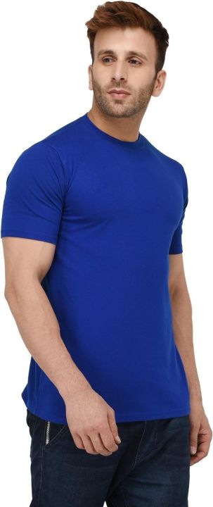 Black%20colour%20Half%20sleeve%20Round%20Neck%20T-shirt%20For%20Man's%20%20(Comfortable%20and%20Stylish%20Wear)%20-%20Image%206