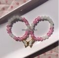 Beads butterfly bracelet magnet butterfly bracelet bestie bracelet. 