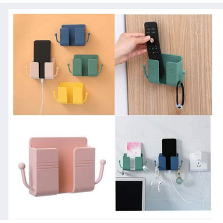 Mobile%20Phone%20Charging%20Hanging%20Holder%20Multifunction%20Wall%20Mounted%20Plug%20Bracket%20Remote%20Control%20Mounted%20Storage%20Box%20-%20Image%203