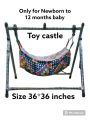baby cradle swing of metal. 