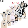 AniLV Anime Cartoon Cow Series Bodysuit Underwear Maid Unifrom Costume Kawaii Girl Bikini Swimsuit Set Outfit Cosplay. 