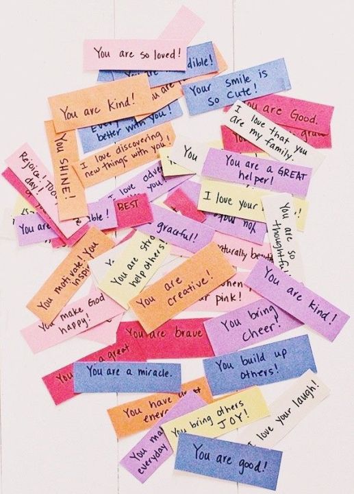 Unique gift for him/her - 365 Notes glass jar (customize notes for him and her with different colors)
