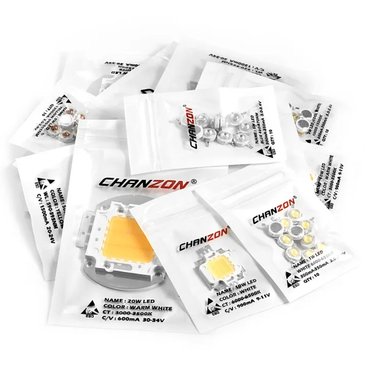 CHANZON%201pc%20High%20Power%20LED%20Chip%2010W%2020W%2030W%2050W%20100W%20Warm%20Natural%20Cold%20White%20Red%20Green%20Blue%20Yellow%20RGB%20440NM%20660NM%20Full%20Spectrum%20-%20Image%206