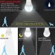 12W E26/E27 LED Light Bulbs Dusk to Dawn/Radar Motion Sensor Outdoor Light AC85-265V Day Night Light Auto ON/OFF LED Smart Lamp. 
