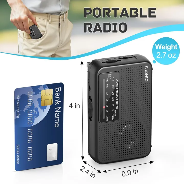Portable%20AM%20FM%20Radio%20Player%20Battery%20Powered%20Telescopic%20Antenna%20Reception%20with%20Headphone%20Jack,%20Indoor%20Outdoor%20and%20Emergency%20Use%20-%20Image%205