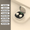 Mini Invisible Earphones Bluetooth 5.3 Headphones HiFi Stereo Wireless Headsets Noise Reduction Earbuds for .
