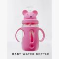 Baby Water Bottle - Food Grade Plastic, Mum Pot, Kids Water Bottle Double Handle. 