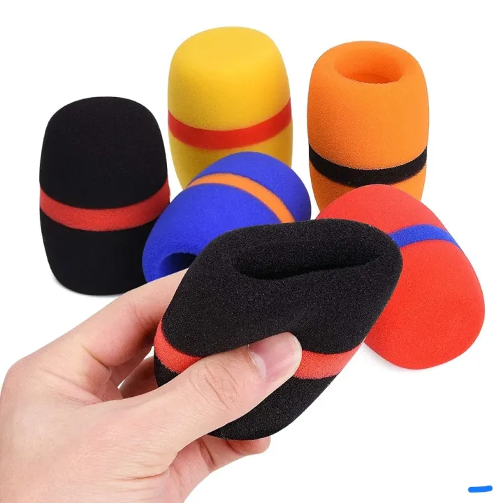 Handheld%20Microphone%20Foam%20Windscreen%20Cover%20Soft%20Ball%20Type%20for%20Stage%20and%20Conference%20Use%20-%20Image%204