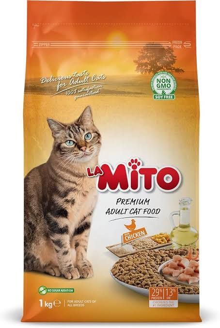 Mito Cat Food 1KG - Imported Turkish Cat Food - Chicken Cat Food