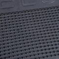 Black Welcome Rubber Door Mat. 