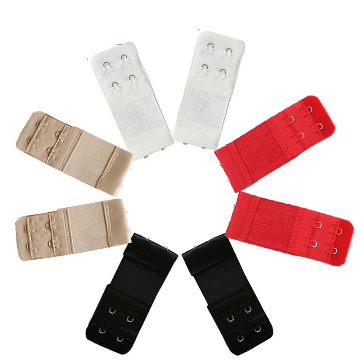 3/4/6/8pcs%20Bra%20Extender%20for%20Women's%20Elastic%20Bra%20Extension%20Strap%20Hook%20Clip%20Expander%20Adjustable%20Belt%20Buckle%20Intimates%20Accessories%20-%20Image%206