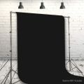 Black Screen 5x7 feet Backdrop Background For Photography without stand. 