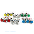 33mm Chrome Push Button12v 5v Led Illuminated Coin Select PAUSE EXIT START Switch Arcade Stick Game Claw Machine USB Board Diy. 