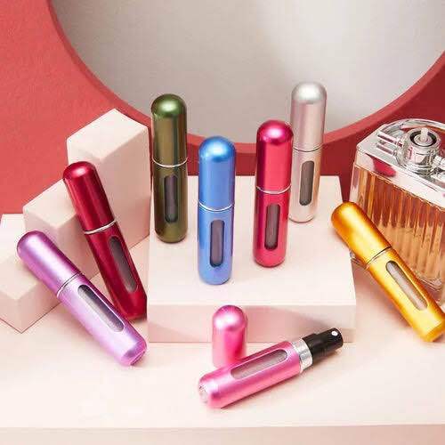 5ml Portable Perfume Refill Bottle – Mini Travel Spray Atomizer for Fragrance & Essential Oils