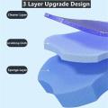 24PCS Disposable Toilet Brush Refills Upgraded 3 Layer Foam Cleaning Sponges Heads for Toilet Bathroom Bowl Cleaner Supplies.