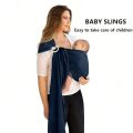 Breathable Baby Carrier Ergonomic Baby Sling Portable Infant Wrap Carrier Baby Wrap Carrier Parenting Sling.