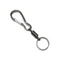 Metal Spring Key Ring. 