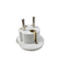 EU Plug Adapter 16A 250V Travel Adapter Converter 2 Round Socket High Quality Universal AU US UK CN To EU KR Wall Socket Outlet.