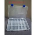 11X7 inch Multi Purpose storage box V275 (18 compartments) for electronic components, Screws, Jewelry and Medicine etc. 