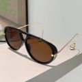 GM LUMIAS Oversized Pilot Sunglasses New in Fashion Double Bridge Gradient Sun Glasses Women Trendy Luxury Brand Design Shades.