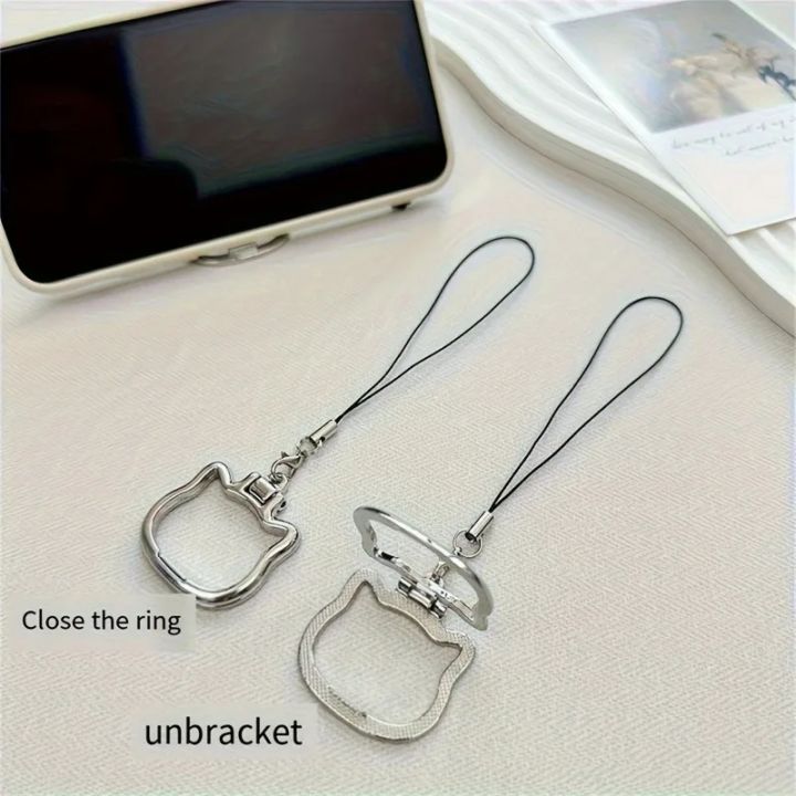 Mobile%20Phone%20Lanyard%20With%20Cat%20Shaped%20Pendant,%20Universal%20Foldable%20Phone%20Holder%20Desktop%20Support%20Stand%20-%20Image%203
