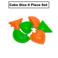 Cake Kuli Dise 6 Piece Set Multicolor. 