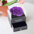 Luxury 100 Languages Projection Pendant Necklaces With Rose  Box For Women Girlfriend Wife  Valentine Jewelry. 