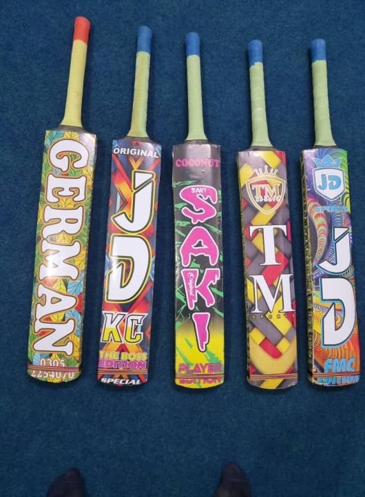 "Budget-Friendly Cricket Bats for Gully Cricket: Saki Bat, TM Bat, JD Bat, German Bat, and More