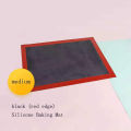 30X40cm Silicone Grill Mat Baking Tray Breathable Cookie Bread Mat Oven Microwave High Temperature Baking Kitchen Tools. 