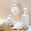 Silicone Scalp Massage Brush – Hair Wash Shampoo Comb & Head Scrubber | Anti-Dandruff Haircare Tool for Hair Growth, Bath & Shower | Soft Bristle Exfoliating Scalp Cleaner for Men & Women. 