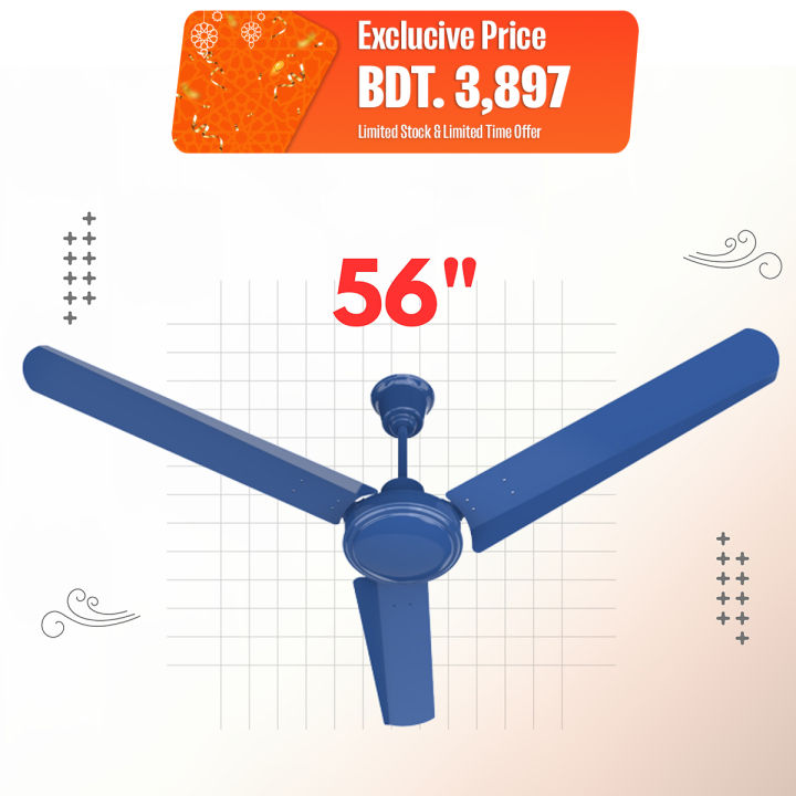 Walton Lily Ceiling Fan (56")