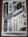 [3D] Embossed 2022 New Balance HERITAGE Cricket Bat Stickers [3D. 