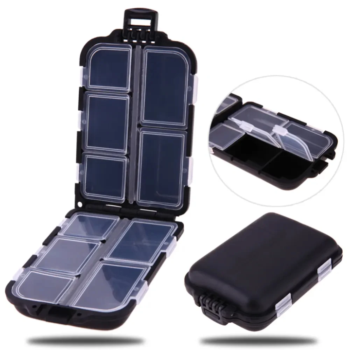 Fishing%20Tackle%20Box%2010%20Compartment%20Lure%20Hook%20Storage%20Case%20Double%20Sided%20Fishing%20Tool%20Organizer%20Multifunctional%20Bait%20Containe%20-%20Image%204