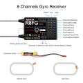 Radiolink 2.4GH R8FG R4FGM R6FG R6F Receiver Gyro for RC Car Boat Work for Transmitter RC4GS RC6GS T8FB T8S RC8X.