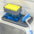 Dish washing cleaning brush tray automatic printing box cleaning cloth dishwashing liquid soap box brush pot dishwashing. 