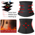 Qtree Body Shapewear Women Waist Trainer Corset Belly Cincher Trimmer Weight Loss Slimming Sweat Belt Sauna Strap Tummy Control.