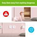 MIRTHBABY Baby Safety Window Slide Locks For Kids Child Proof Patio Sliding Glass Door Lock White.