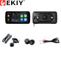 EKIY 6.25" Portable Digital Motorcycle Dashboard Navigation Removable Display Screen Wireless CarPlay Moto Android Auto TPMS.