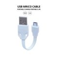 Mini micro usb cable 15cm. 