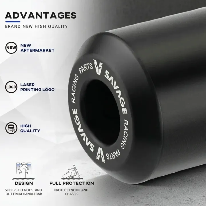 SAVAGE%20Frame%20&%20Fairing%20Protector%20for%20Street%20Triple%20765%20R/S/RS%20-%20Motorcycle%20Crash%20Slider%20Engine%20Guard%20-%20Image%202