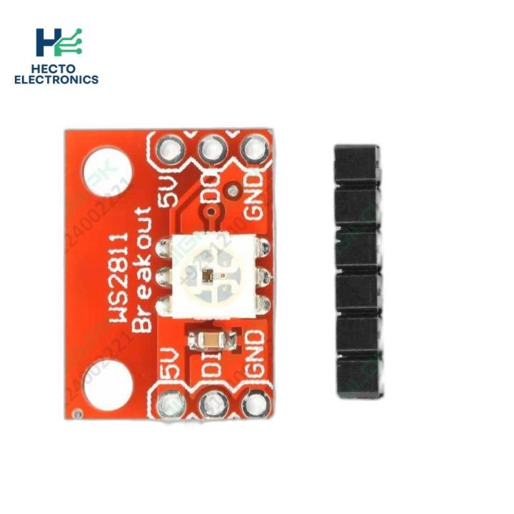 WS2812 RGB LED Breakout Board Module | Smart Addressable LED for Arduino & Projects