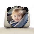 1 PC Round Shape Shatterproof Baby Car Mirror Safety For Rear Facing Infant With Wide Larger Crystal Clear View.