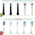 Toothbrush Dustproof Covers Caps Compatible with Braun Oral B Replacement Heads and iO Series Electric Toothbrush Head Protector. 