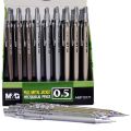 M & G M & G mechanical pencil 0.5mm MP-1001 metal three-color mechanical pencil. 
