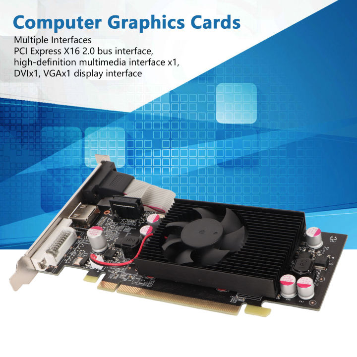 GT210%201G%20DDR2%2064bit%20Graphics%20Card%20Support%20DVI%20VGA%20HD%20Multimedia%20Interface%20for%20DirectX10.1%20Gaming%20Graphics%20Card%20-%20Image%202