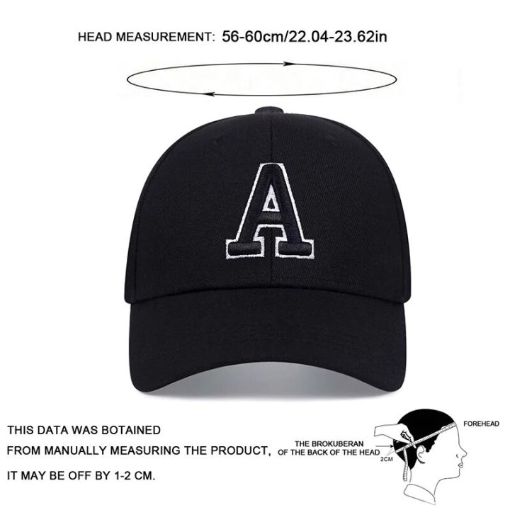 Unisex%20A%20Letter%20Side%20Ar%20Embroidery%20Baseball%20Caps%20Spring%20and%20Autumn%20Outdoor%20Adjustable%20Casual%20Hats%20Sunscreen%20Hat%20-%20Image%202