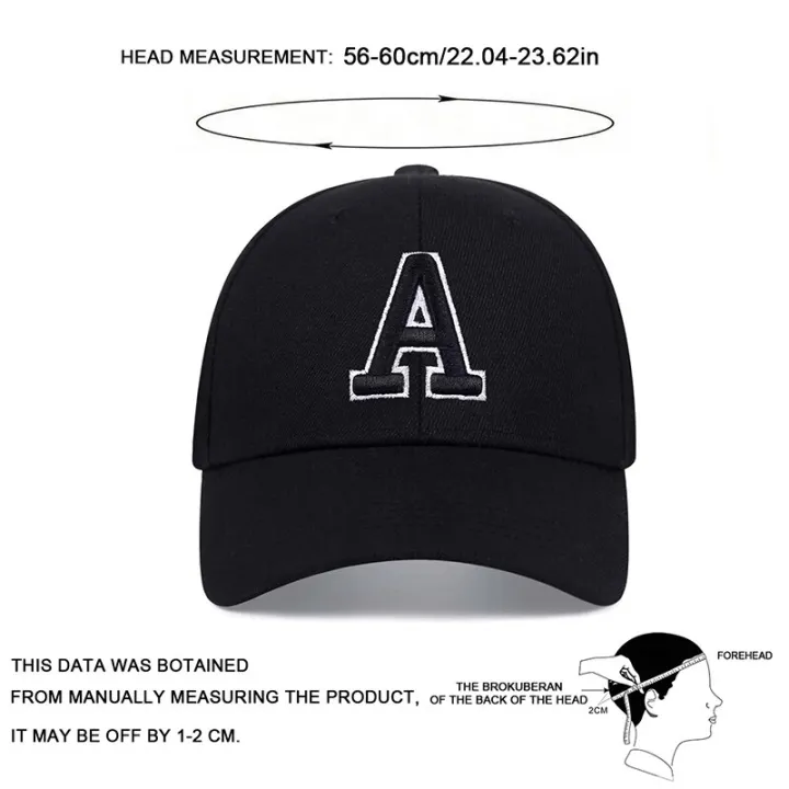 Unisex%20A%20Letter%20Side%20Ar%20Embroidery%20Baseball%20Caps%20Spring%20and%20Autumn%20Outdoor%20Adjustable%20Casual%20Hats%20Sunscreen%20Hat%20-%20Image%202