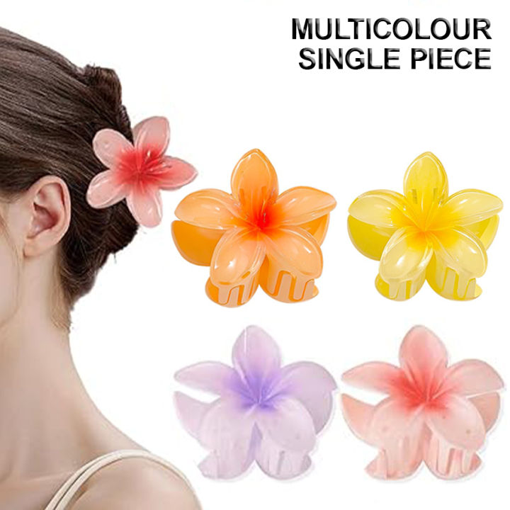 Large%208%20cm%20Hair%20Clip%20Flower%20Claw%20pack%20of%202%20and%20pack%20of%201%20%7C%20Stylish%20Anti-Slip%20Women%E2%80%99s%20Hair%20Accessory%20%7C%20Durable%20Plastic%20Headwear%20for%20Summer%20Daily%20Use%20multi%20pack%20-%20Image%202