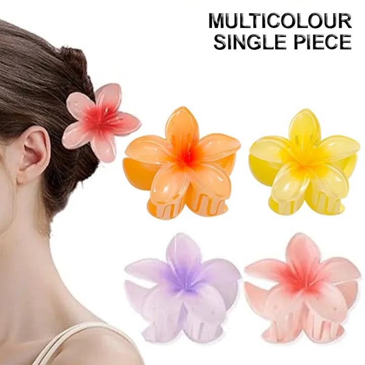 Large%208%20cm%20Hair%20Clip%20Flower%20Claw%20pack%20of%202%20and%20pack%20of%201%20%7C%20Stylish%20Anti-Slip%20Women%E2%80%99s%20Hair%20Accessory%20%7C%20Durable%20Plastic%20Headwear%20for%20Summer%20Daily%20Use%20multi%20pack%20-%20Image%202